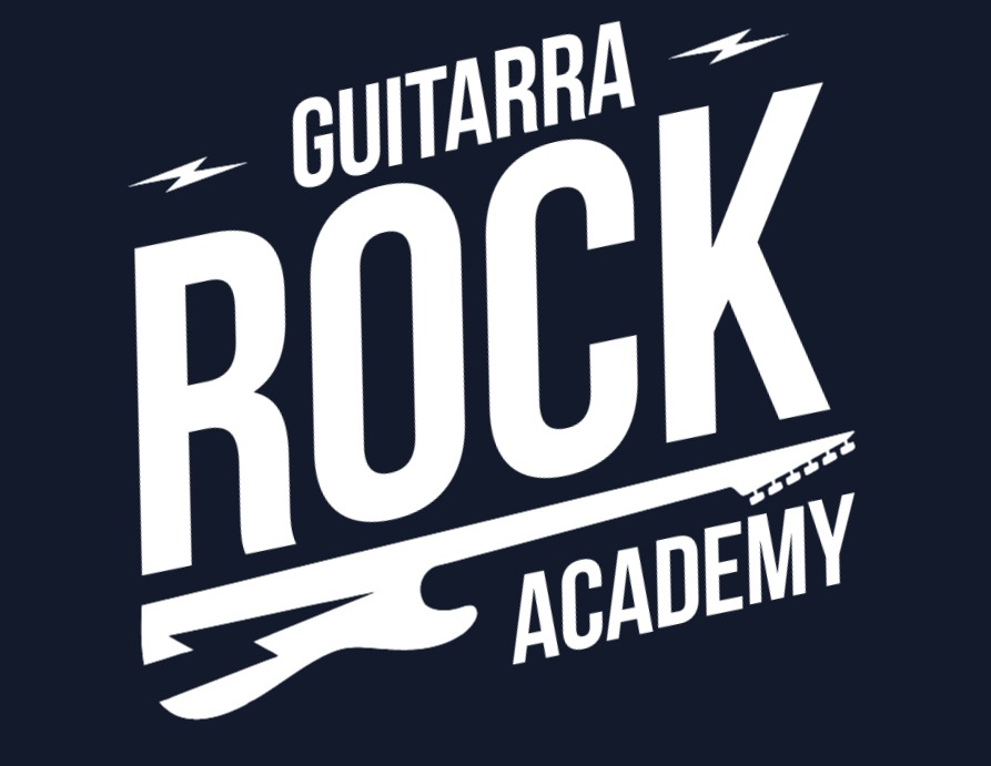 Guitarrista tocando com efeitos épicos